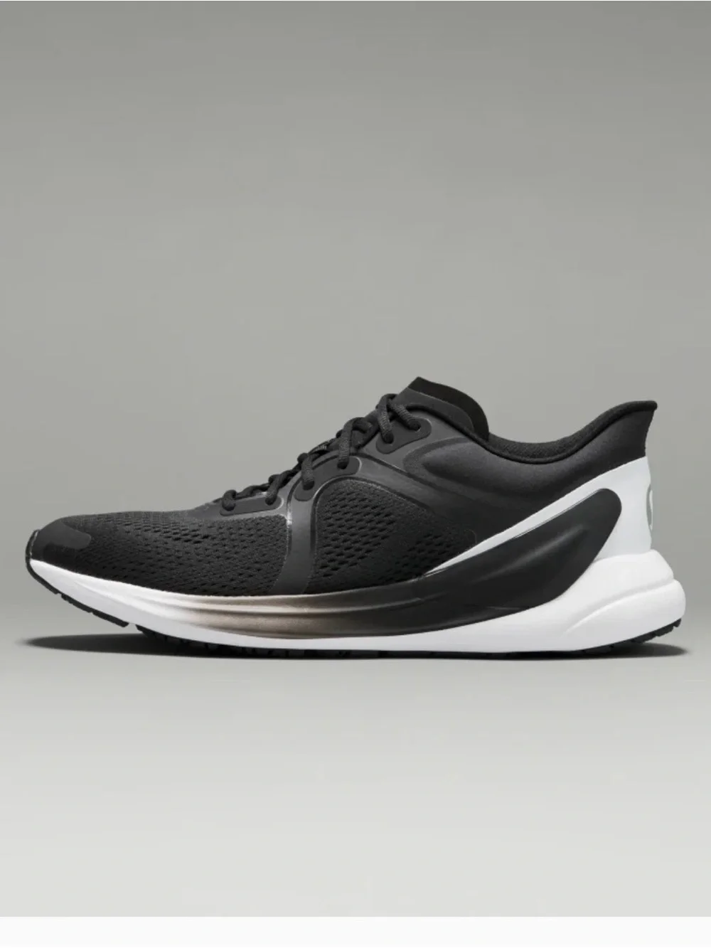lululemon athletica Women's Black and White Running Shoe New